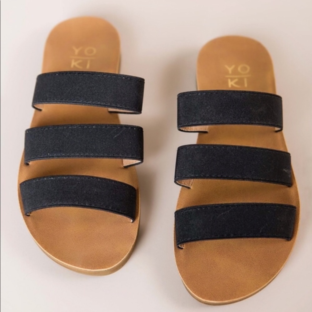 Triple Strap Sandal purchased from Dottie Couture